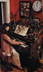 Kate at an old piano